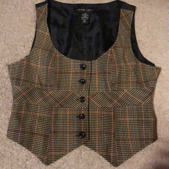 New York & Company Jackets & Blazers - 🌟3/$30🌟 Fashion Houndstooth Vest